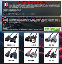 Kit de conversion BioEthanol E85 compatible avec 98% des véhicules essence